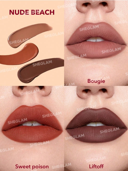SHEGLAM Liquid Lipstick Set