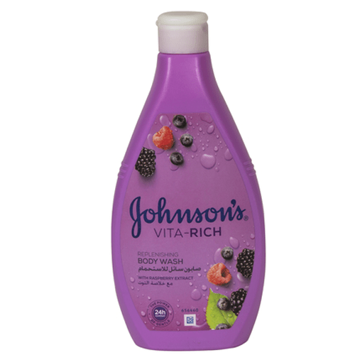 Johnson's Vita-Rich Liquid Soap (Shower Gel) with Pomegranate Flower Extract