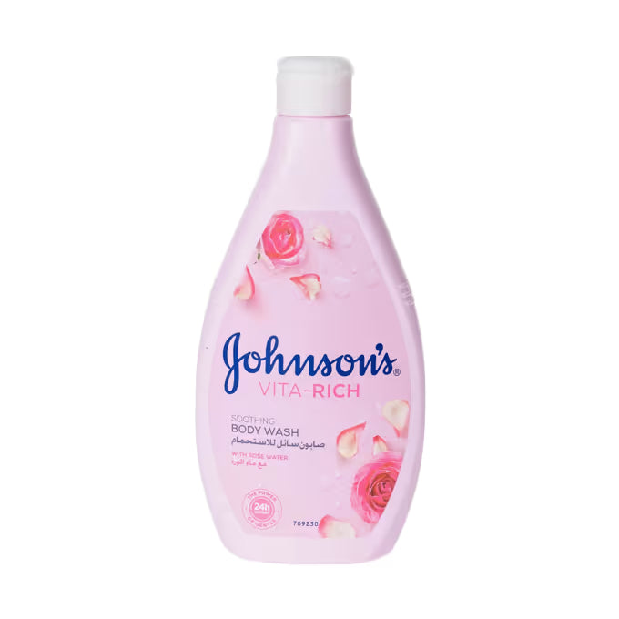 Johnson's Vita-Rich Liquid Soap (Shower Gel) with Pomegranate Flower Extract
