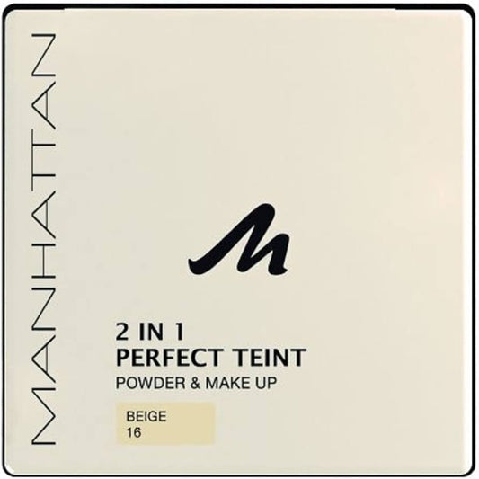 بودرة ومكياج مانهاتن بيرفكت تينت (Manhattan Perfect Teint Powder & Make Up