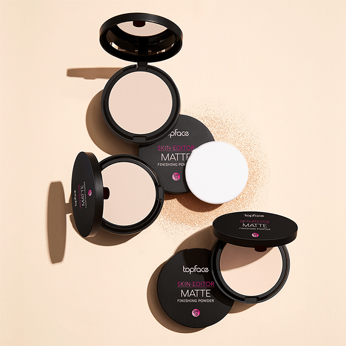 Top Face Matte Skin Correcting Pressed Powder