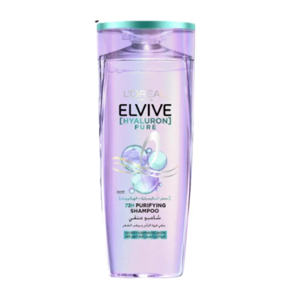 L'Oréal Elvive Hyaluron Pure Purifying Shampoo - 400ml