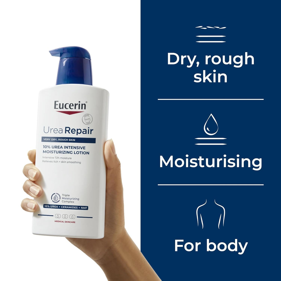 Eucerin UreaRepair PLUS 10% Urea Lotion for Intensive Hydration - 400ml