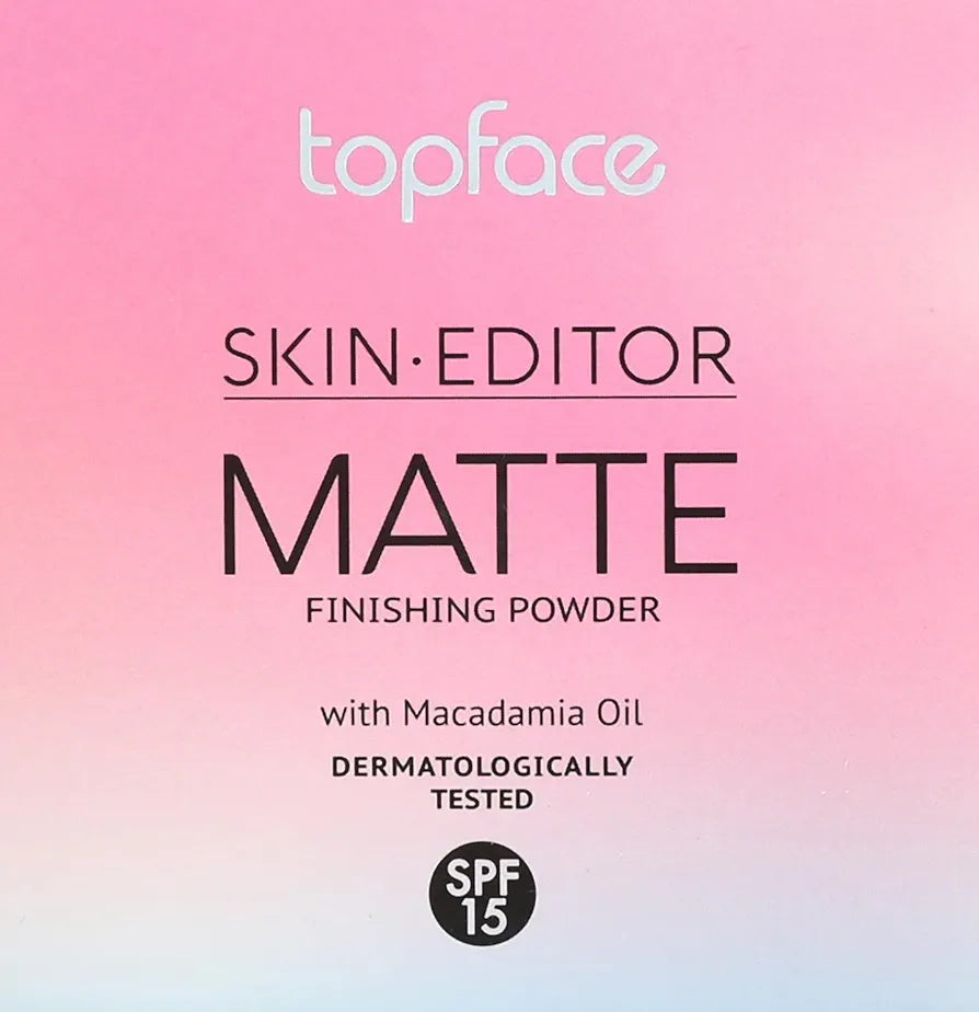 Top Face Matte Skin Correcting Pressed Powder