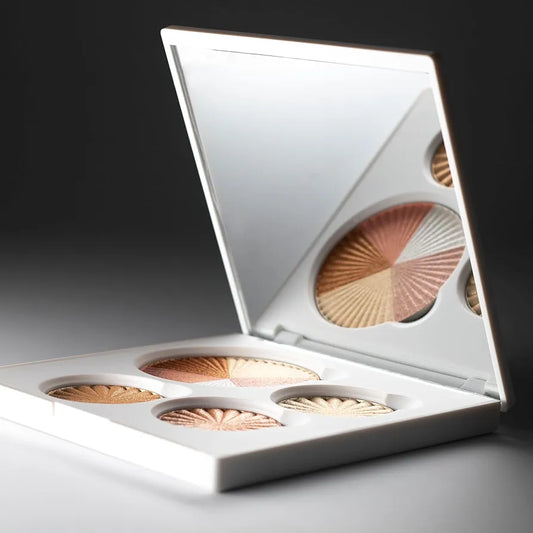 باليت هايلايتر جلو أب (Glow Up Highlighter Palette) من ماركة أوفرا (OFRA