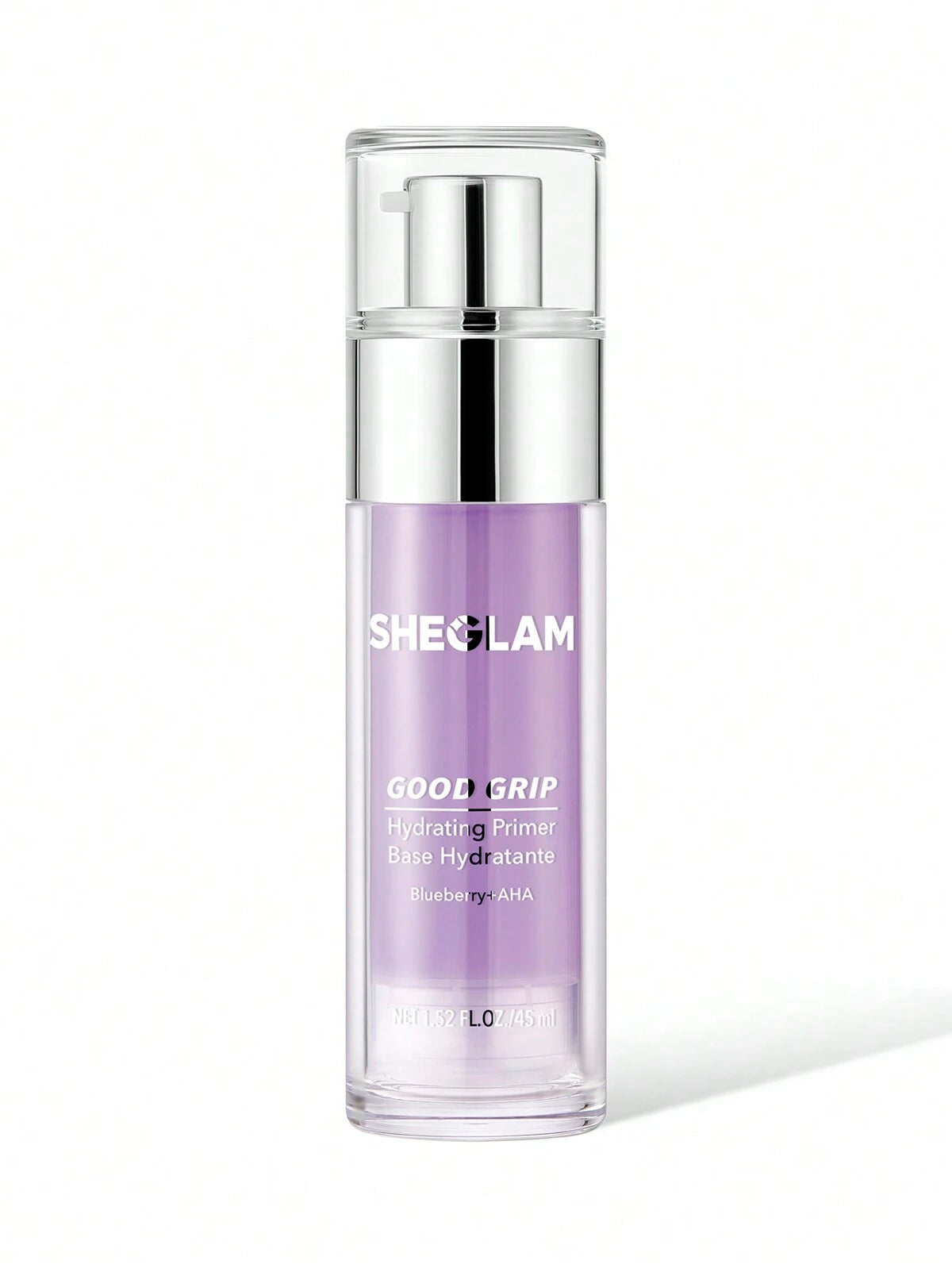 SHEGLAM Good Grip Hydrating Primer - Blueberry + AHA - 45ml | SHEGLAM Hydrating Primer