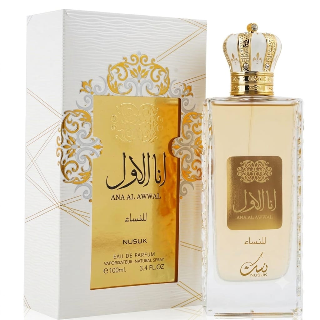 عطر أنا الأول الذهبي للنساء (Ana Al Awwal Golden) من نسك 100مل