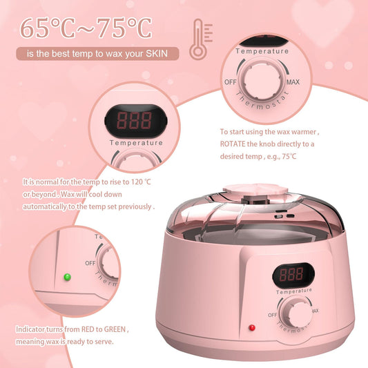 جهاز هو سخان شمعي لازالة الشعر من نوع لوف .Wax AX911