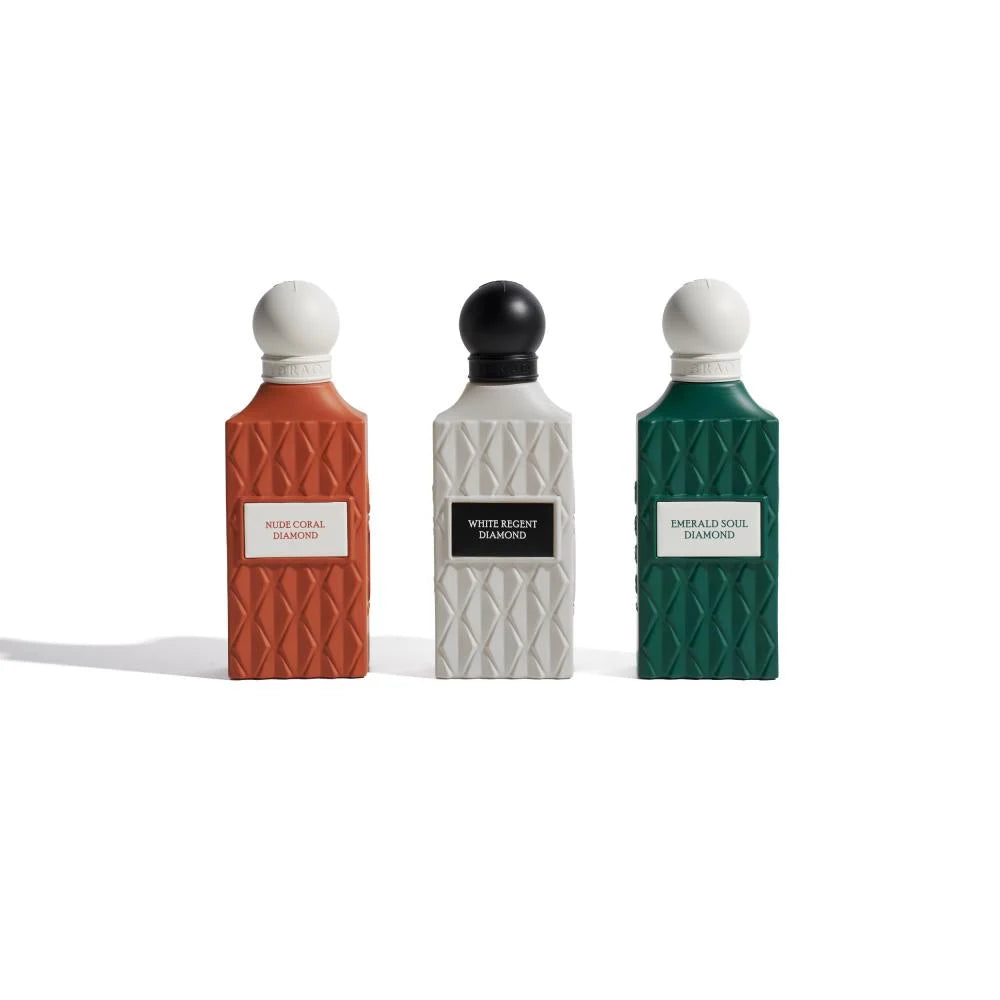 Ibraheem AlQurashi Grey Diamond Collection (3 perfumes x 75 ml)