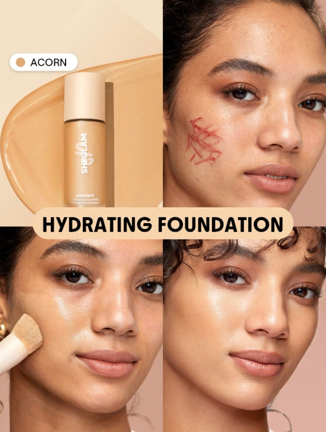 SHEGLAM كريم أساس مرطب بتغطية غير مرئية