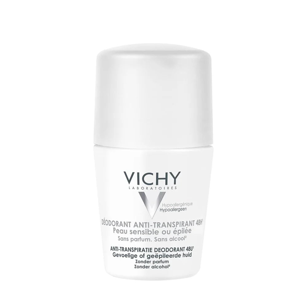 Vichy Alcohol-Free Dry Deodorant for Sensitive Skin – 50ml