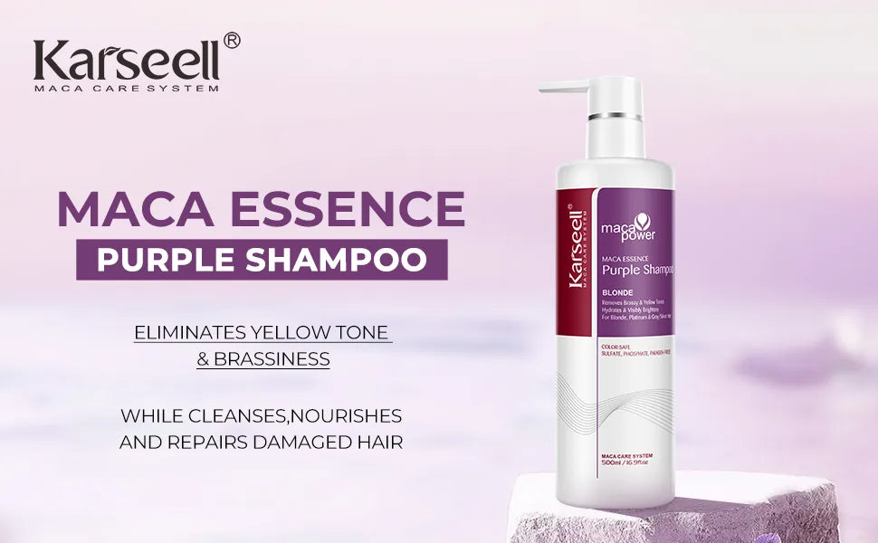 Karseell Maca Power Essence Purple Shampoo 500ml