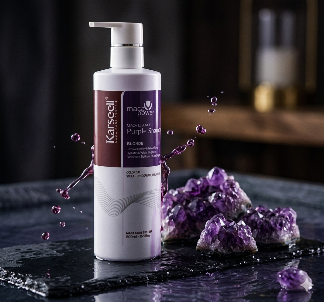 Karseell Maca Power Essence Purple Shampoo 500ml