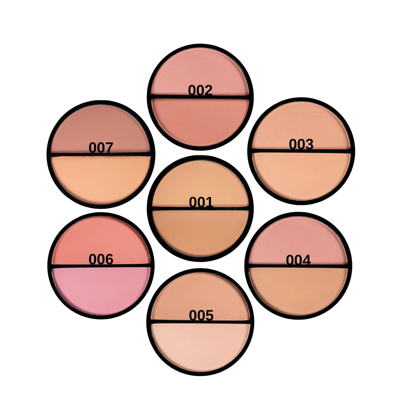 TopFace Instyle Blush On Double
