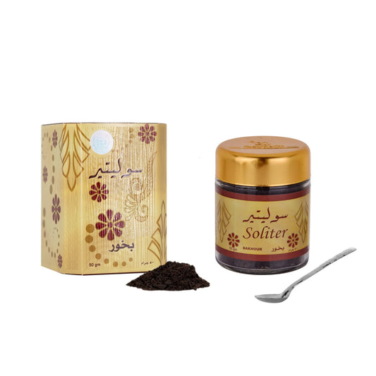 Bkhoor Mabthooth Solitaire Banafa 50 grams