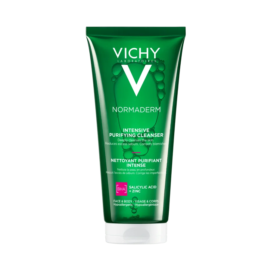 غسول للبشرة الدهنية والمعرضة لحب الشباب -Vichy Normaderm Phytosolution Purifying Gel 200ml