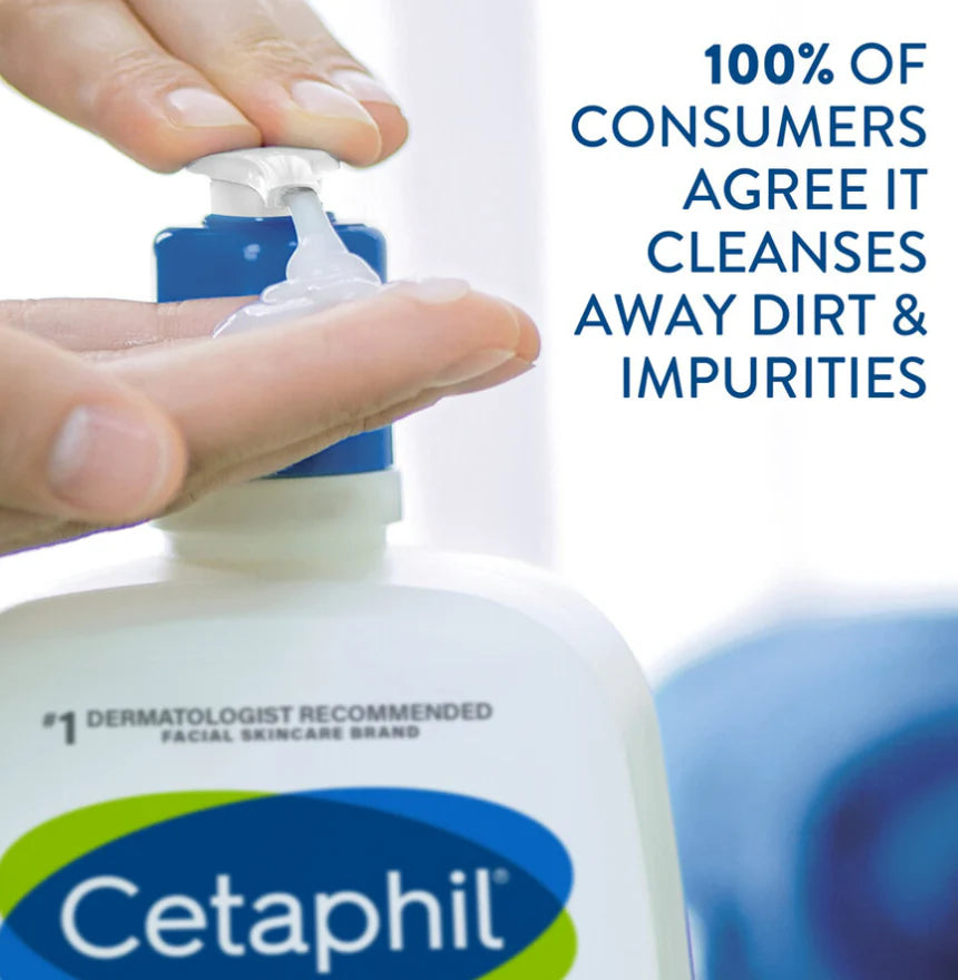 سيتافيل غسول جل مناسب للبشرة الدهنية أو المختلطة - Cetaphil Oily Skin Cleanser For Oily Or Combination Skin |