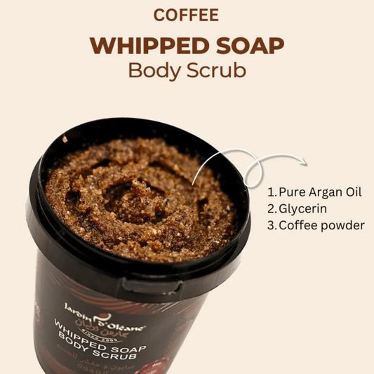 Garden Olean Coffee Body Soap & Scrub - 500g