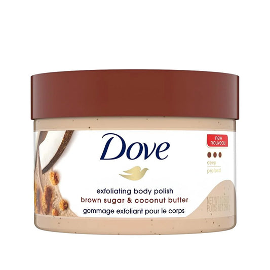 Dove Crushed Cocoa Bean & Agave Extract Exfoliating Body Polish – 298g