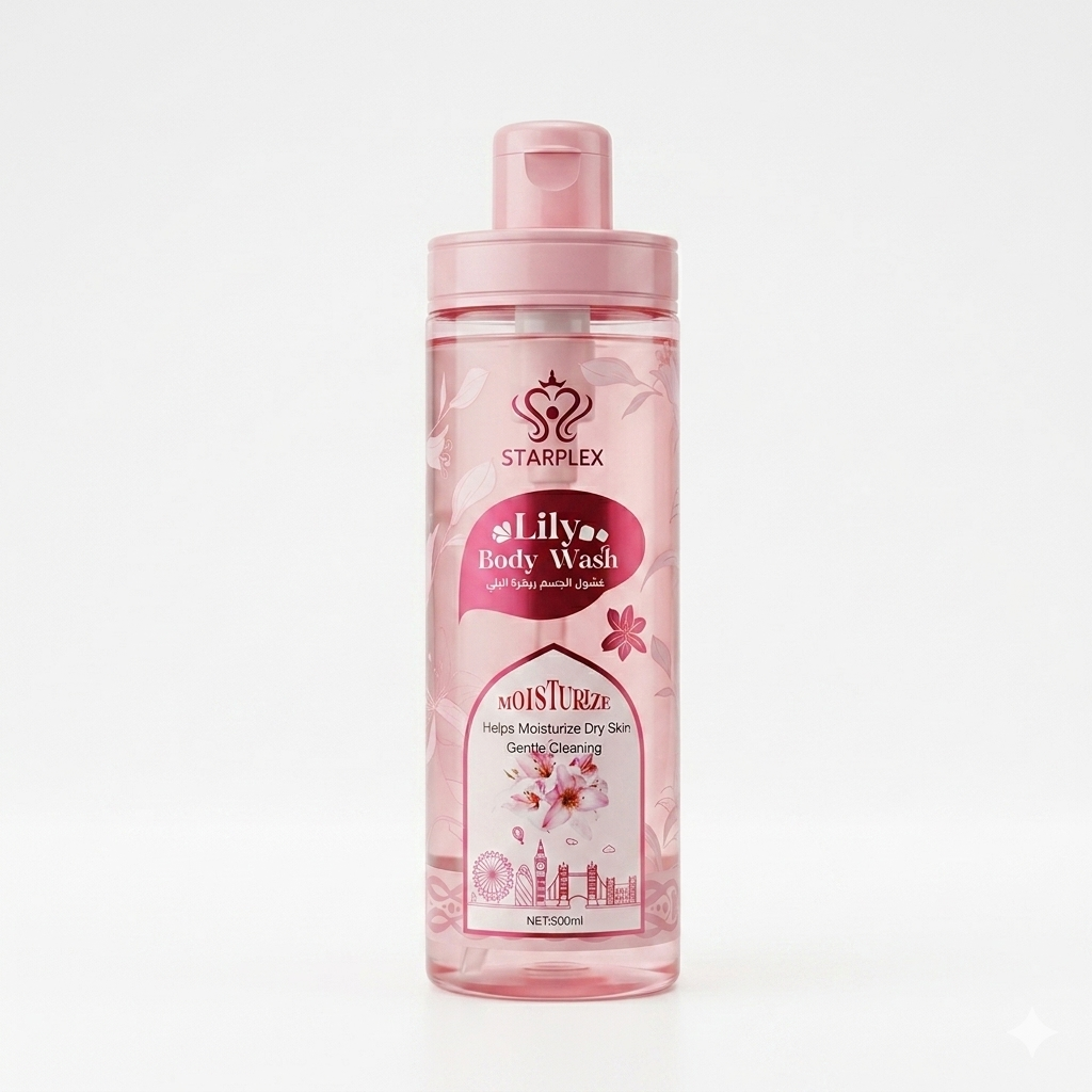Starplex Lily Body Wash, 500 ml