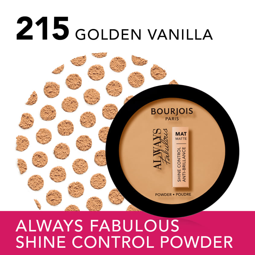 Bourjois Always Fabulous Matte Pressed Powder, 10g (0.2 fl oz)