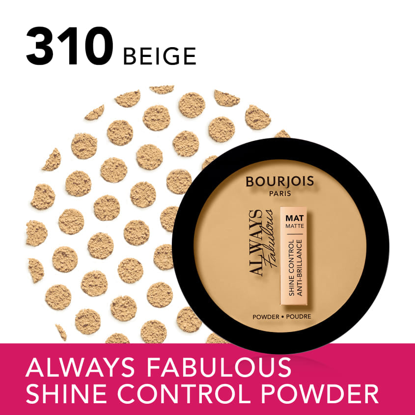 Bourjois Always Fabulous Matte Pressed Powder, 10g (0.2 fl oz)