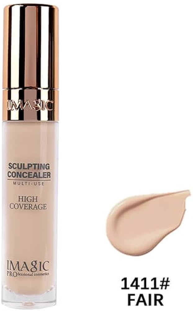 IMAGIC Professional Sculpting Concealer، كونسيلر خافي عيوب كريمي متعدد الاستخدامات يوفر تغطية عالية لإخفاء الهالات السوداء وعيوب البشرة