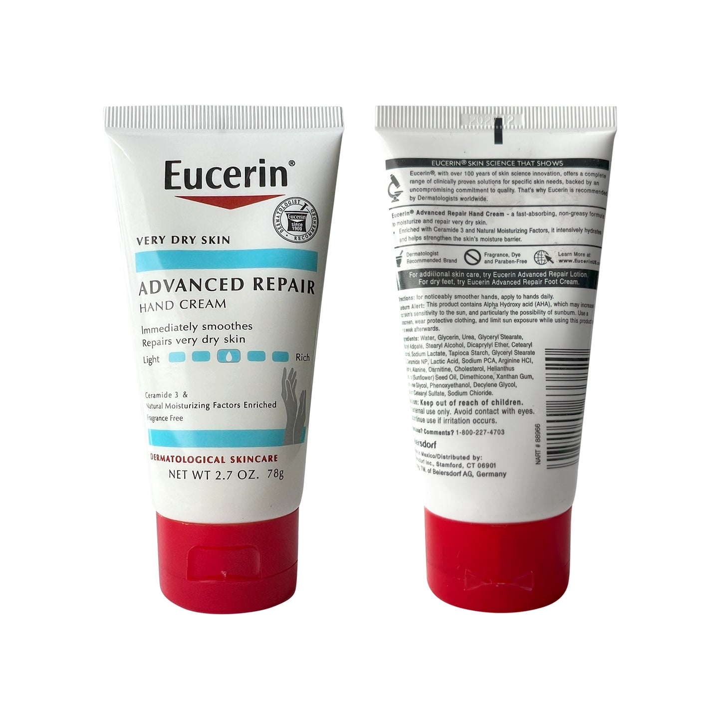 Eucerin Intensive Repair Hand Cream 78g