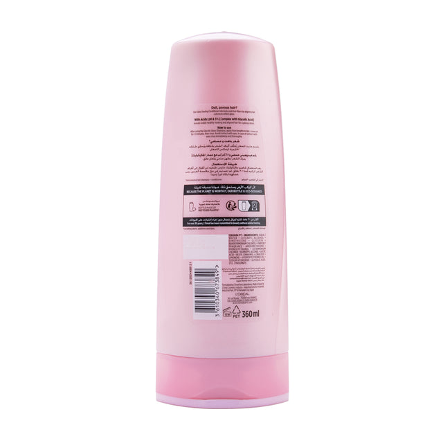 L'Oréal Paris Elvive Glycolic Gloss Conditioner - Dull Hair - 360ml