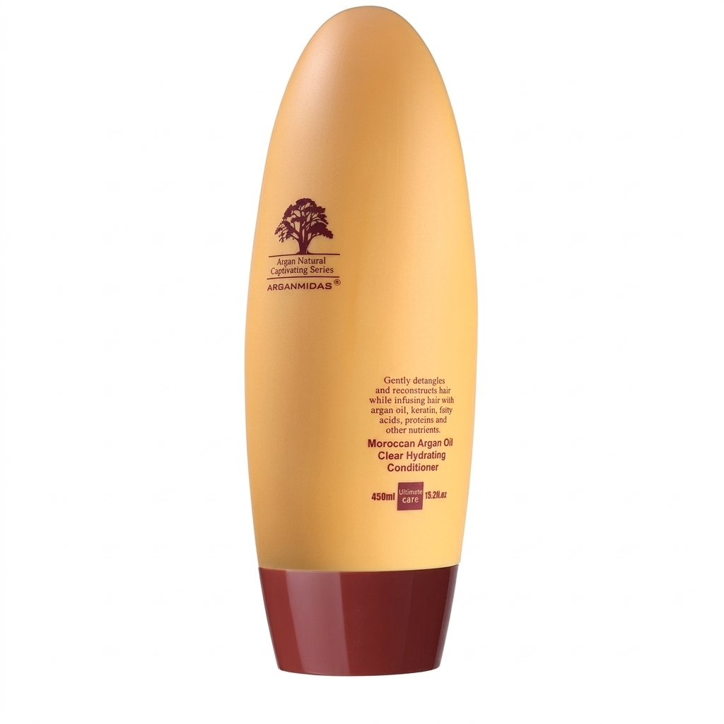 Argan Midas Argan Oil Conditioner for Treated, Dry and Damaged Hair - 450 ml