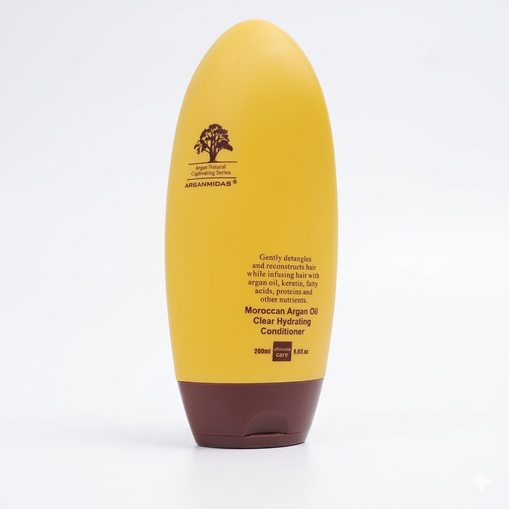 Argan Midas Argan Oil Conditioner for Treated, Dry and Damaged Hair - 450 ml