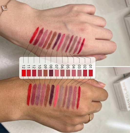 Real Beauty 12-Color Lip Liner Set