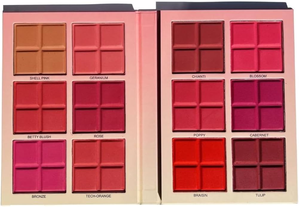 Mary Jo K Professional Blush Palette.