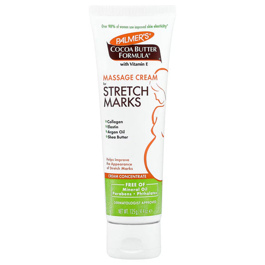 Palmer's Massage Cream for Stretch Marks, 4.4 Ounce (125 g) Cocoa Butter Formula,