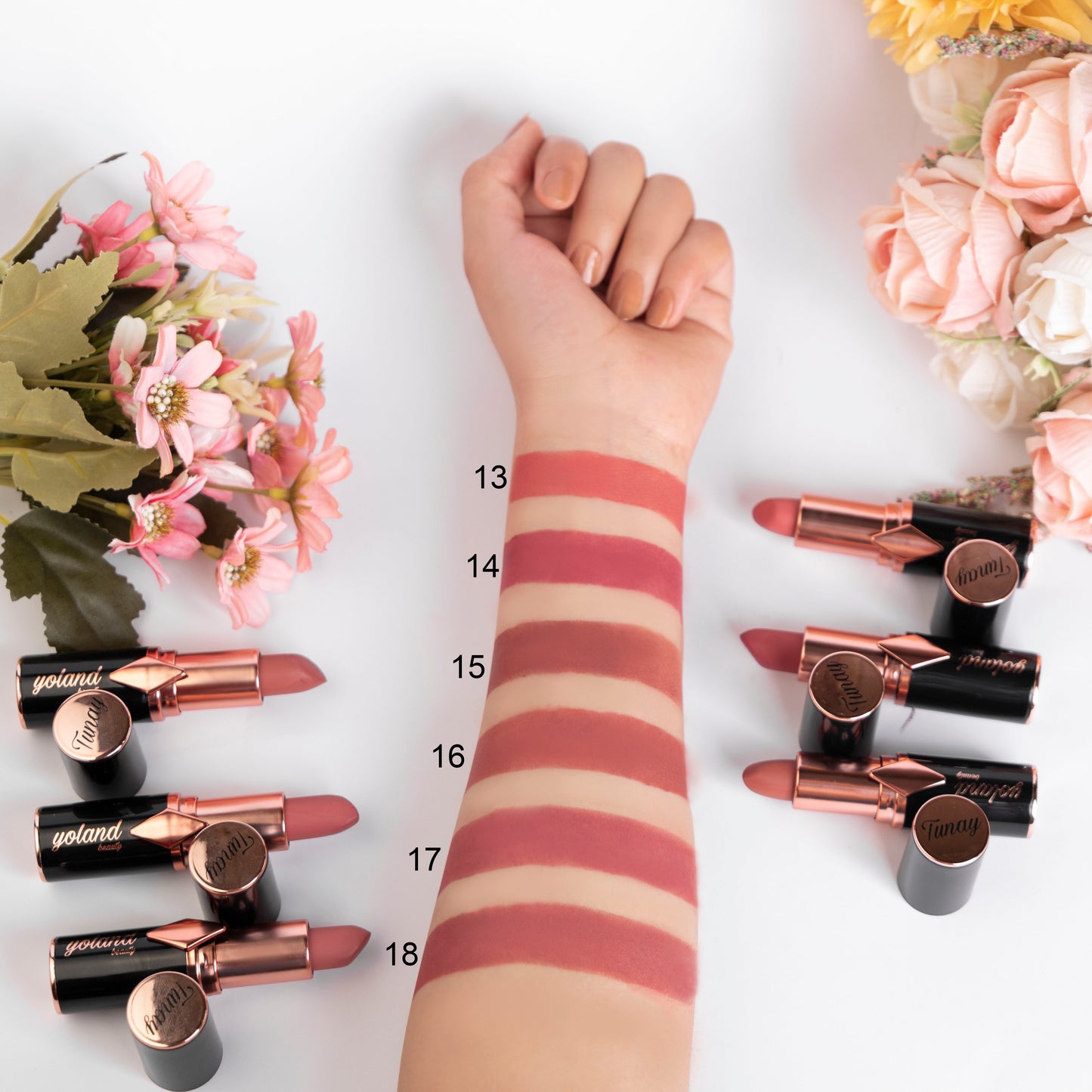 Lipstick (Yolland Beauty Creamy Matte Rouge)