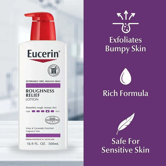 Eucerin Urea Cream for Roughness, Fragrance-Free, 500ml