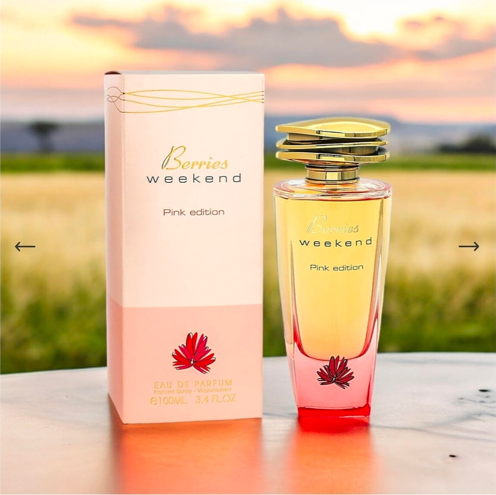 عطر فريجرانس وورلد بيري ويك إند بينك إيديشن أو دو بارفان 100 مل