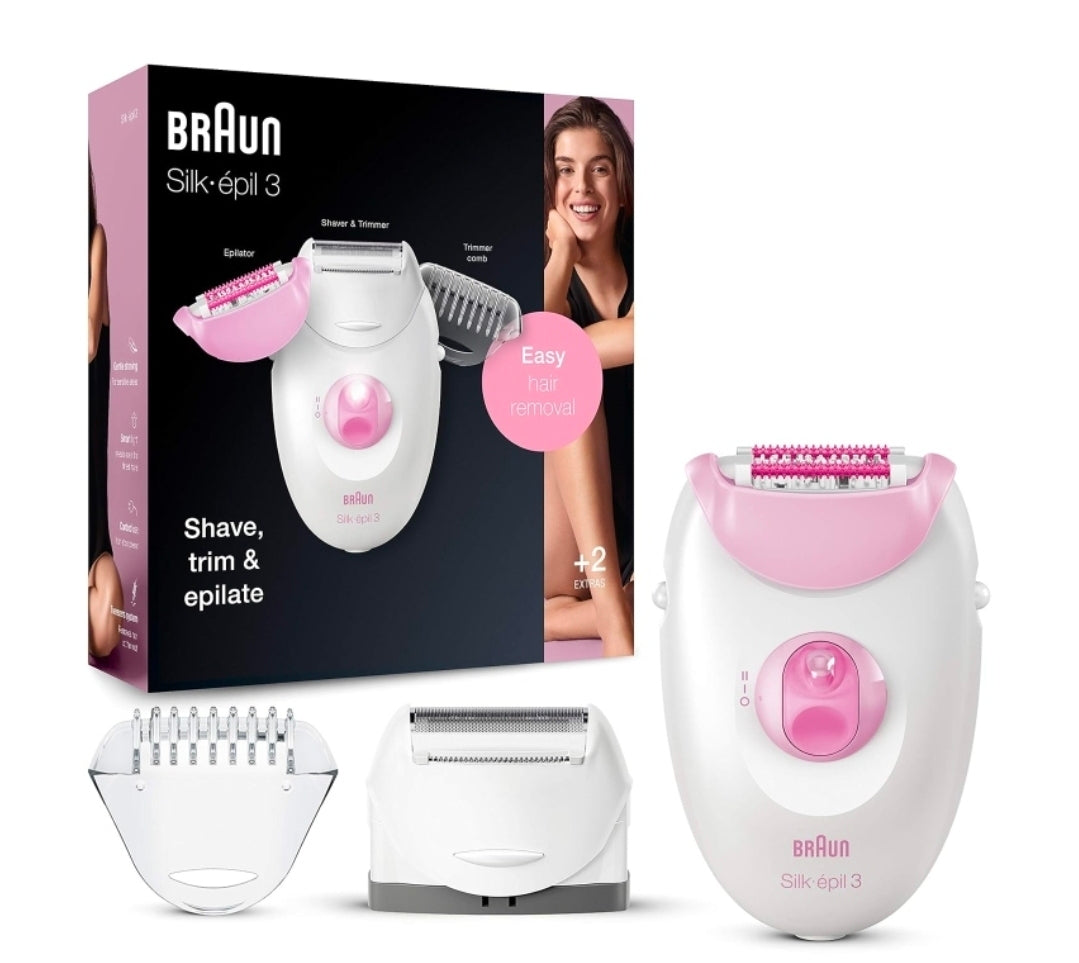 ماكينة براون SE3-270 - ماكينة إزالة الشعر صنع في ألمانيا 