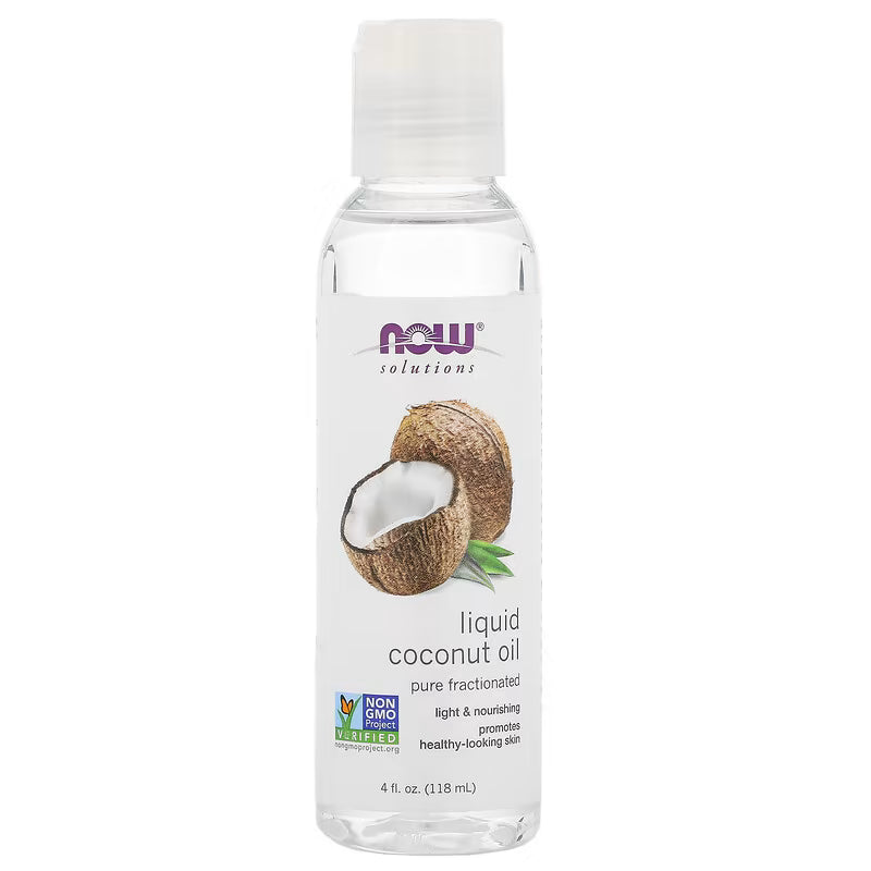 NOW Foods, Solutions, Pure Fractionated Coconut Oil, 16 fl oz