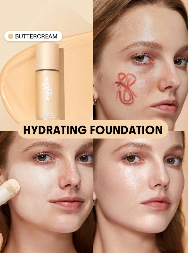 SHEGLAM كريم أساس مرطب بتغطية غير مرئية