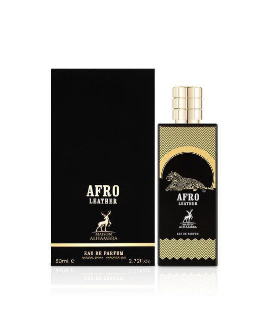 عطر أفرو ليذر (Afro Leather) من مايسون ألحمبرا – 80 مل