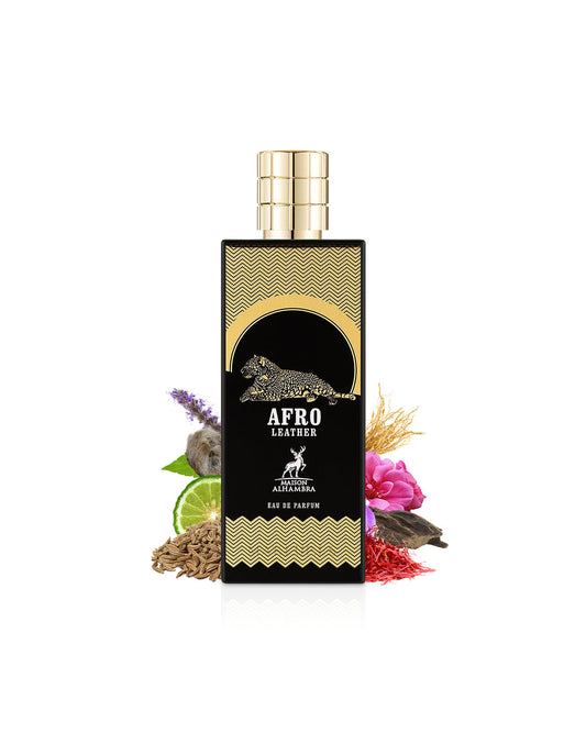 عطر أفرو ليذر (Afro Leather) من مايسون ألحمبرا – 80 مل