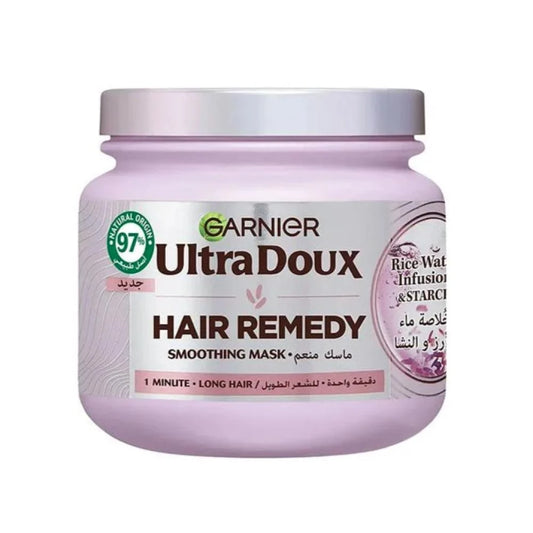 Garnier Ultra Doux Hair Mask with Rice Water and Starch Extract - 340ml