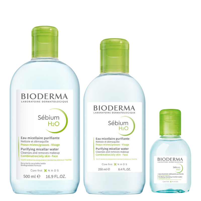 محلول سيبيوم H2O الميسيلار من بيوديرما (Bioderma Sébium H2O)، 