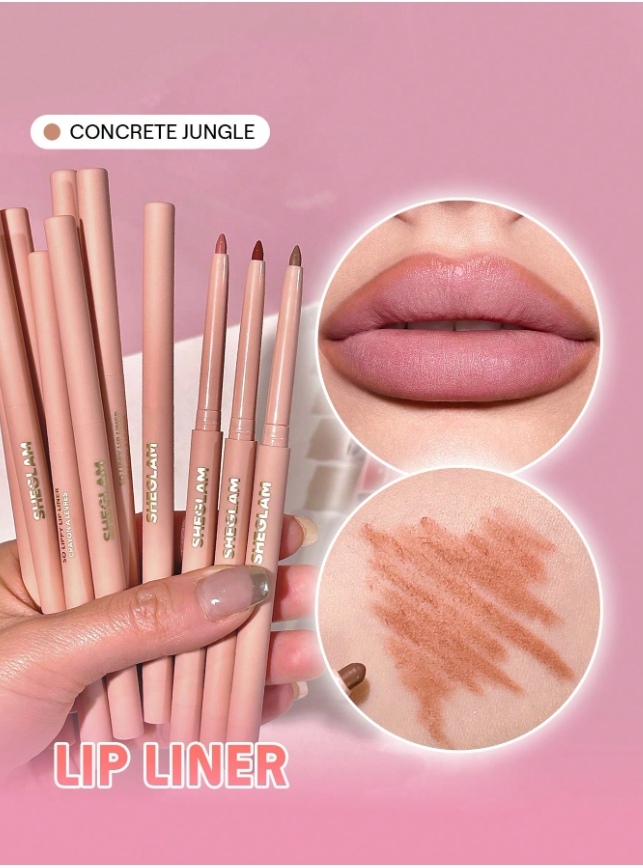 SHEGLAM So Lippy Lip Liner-Crimson Highly Pigmented Matte Cream Lip Liner