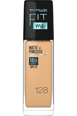 كريم الأساس مايبلين 30مل Fit Me Matte & Poreless - Glass