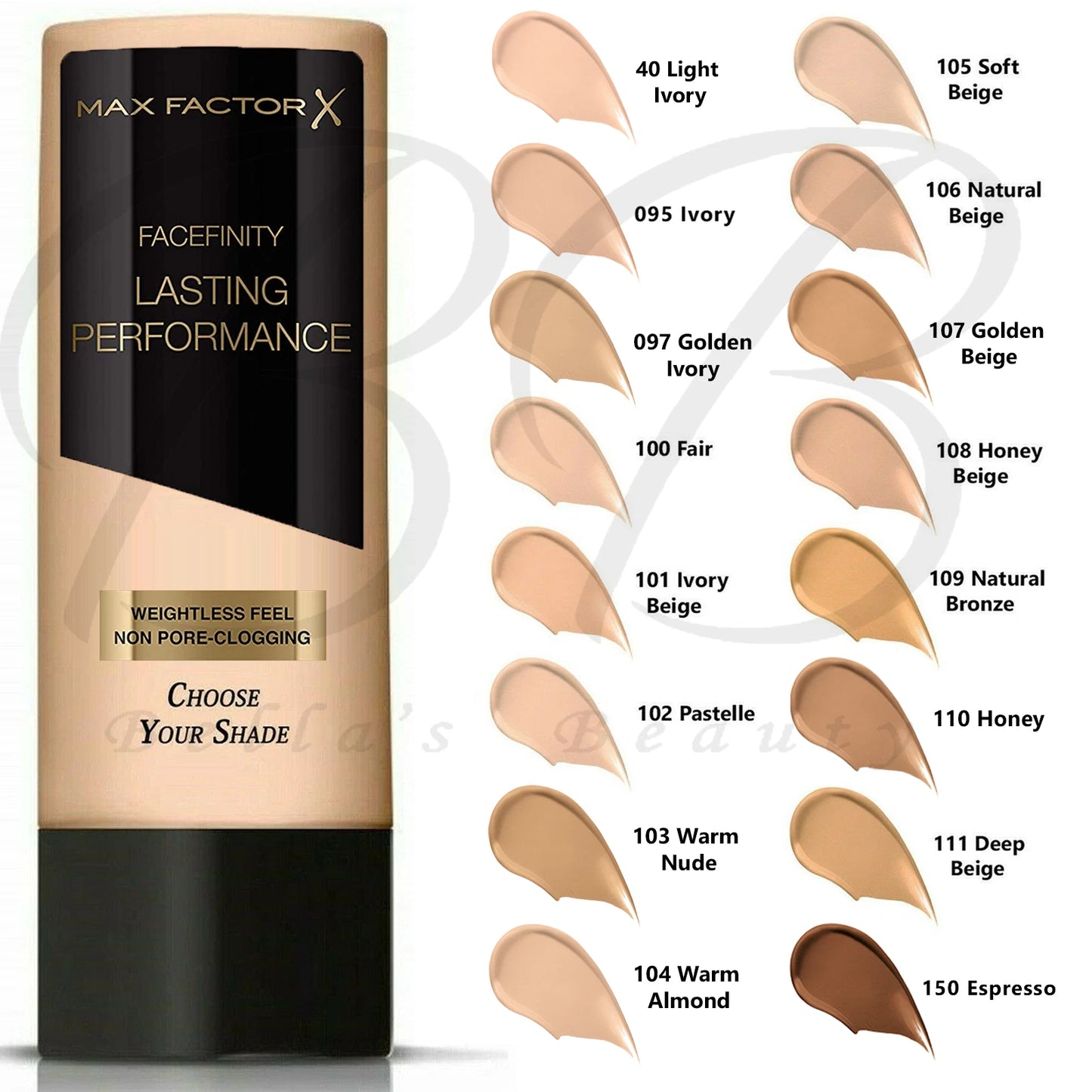 كريم أساس ماكس فاكتور لاستينغ بيرفورمانس (Max Factor Lasting Performance) السائل