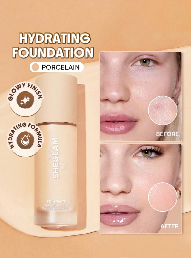 SHEGLAM كريم أساس مرطب بتغطية غير مرئية