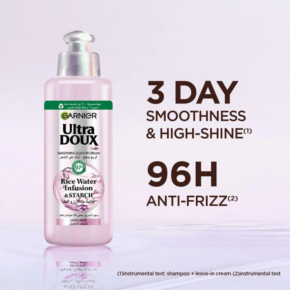 Garnier Ultra Doux Rice Water and Starch Extract Hair Cream - 200 ml