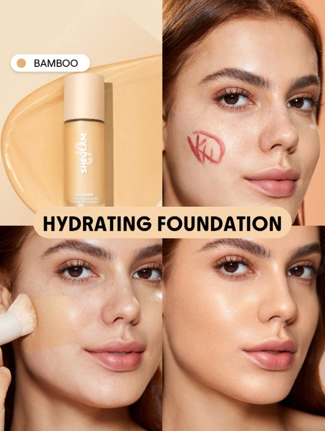 SHEGLAM كريم أساس مرطب بتغطية غير مرئية